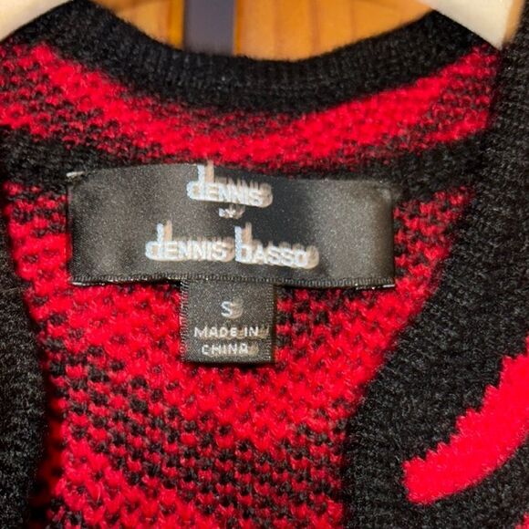 DENNIS BASSO  Red and Black Zebra Print Jacket - Picture 2 of 7